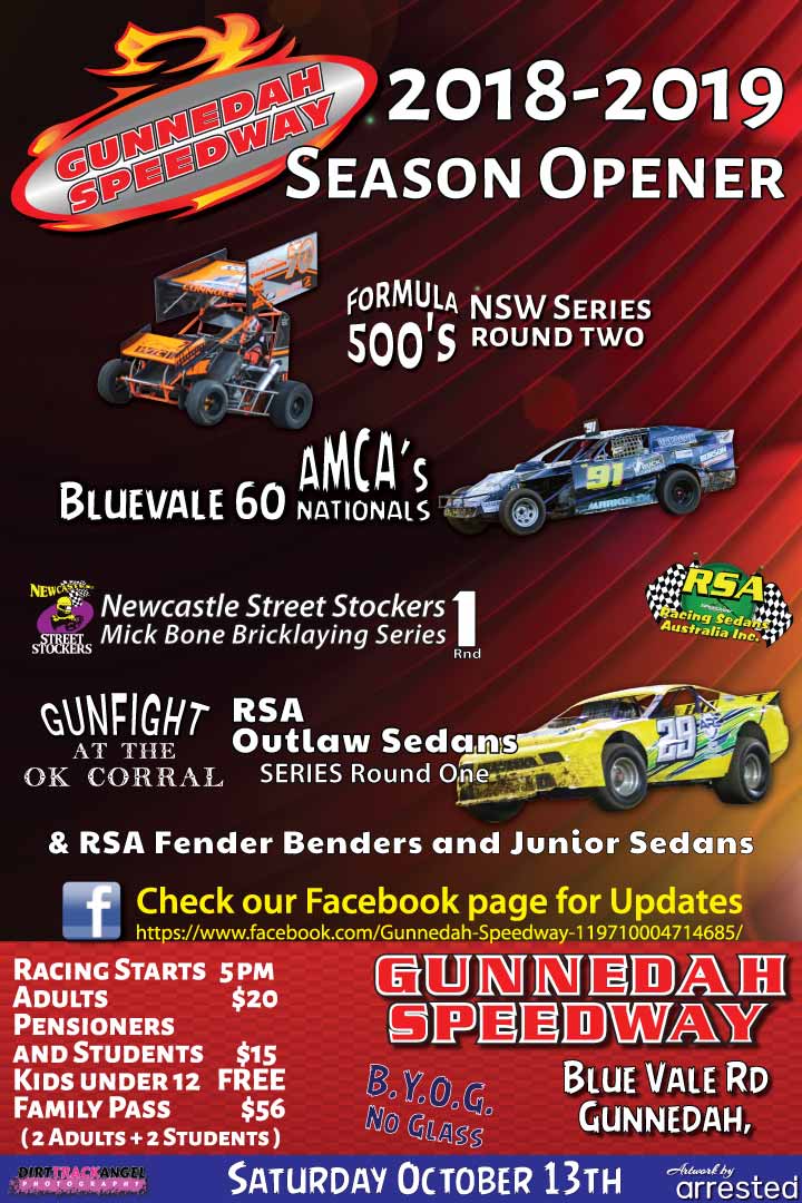 Gunnedah Speedway fires back into Life for the New Season - Racing ...