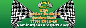RSA Junior Sedans Australian Title Nominations are OPEN