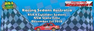 RSA 4 Cylinder Sedans NSW State Title Nominations Image