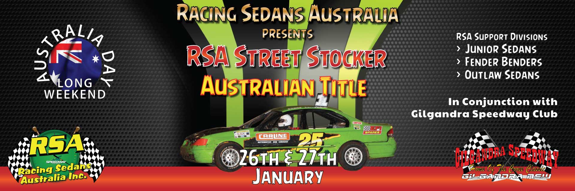 Racing Sedans Australia presents the 2018-19 Street Stocker Australian Title